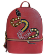 Mauve Yabaa (carpet snake) Backpack